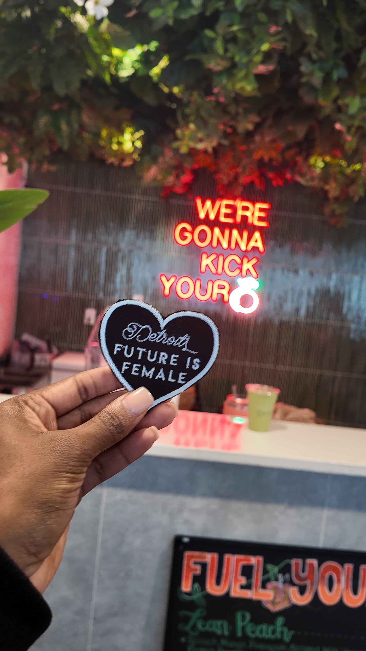 Detroit’s Future Is Female Embroidered Patch