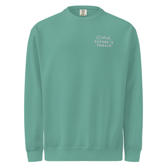 DFF Seafoam Embroidered Unisex Sweatshirt