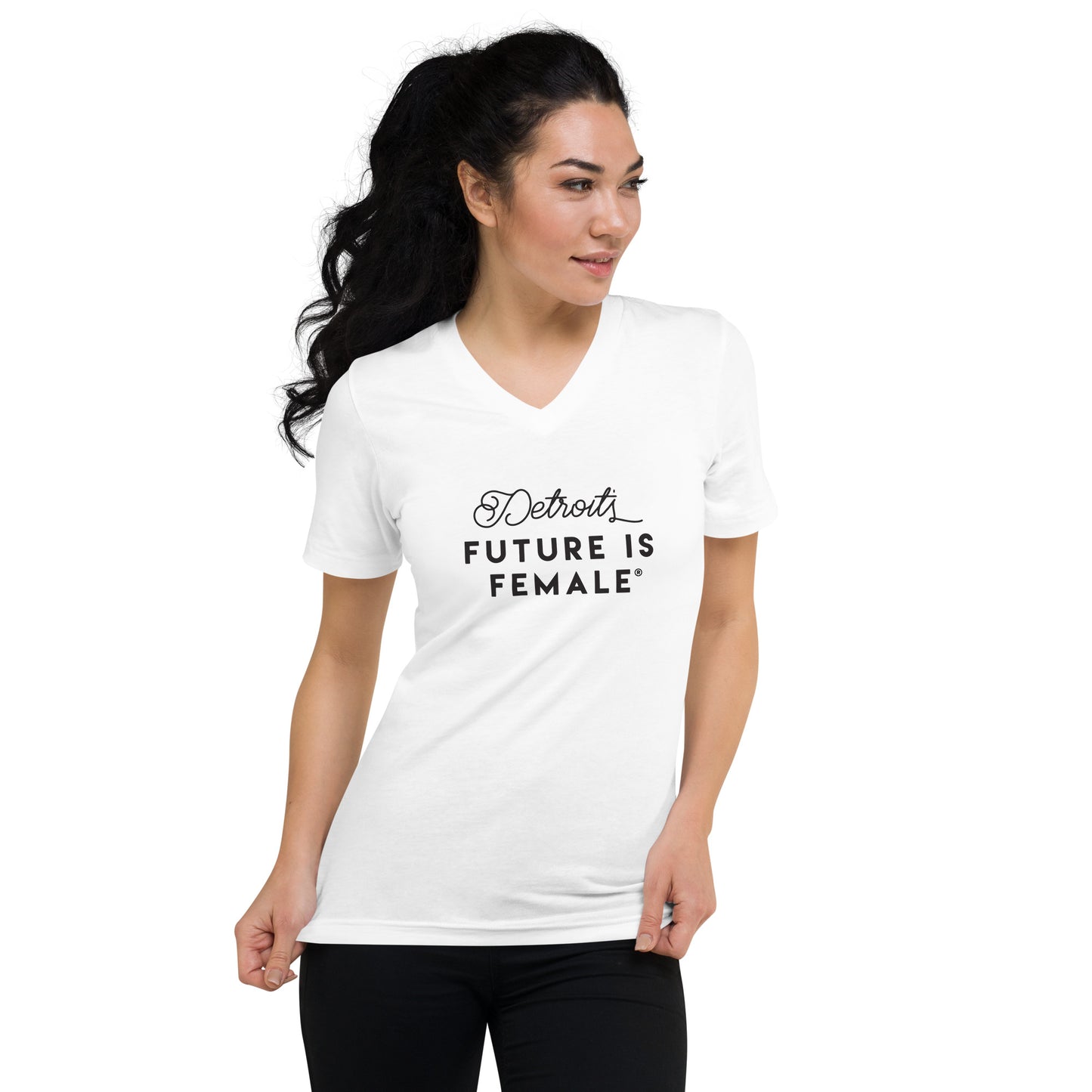 DFF Unisex Short Sleeve V-Neck T-Shirt