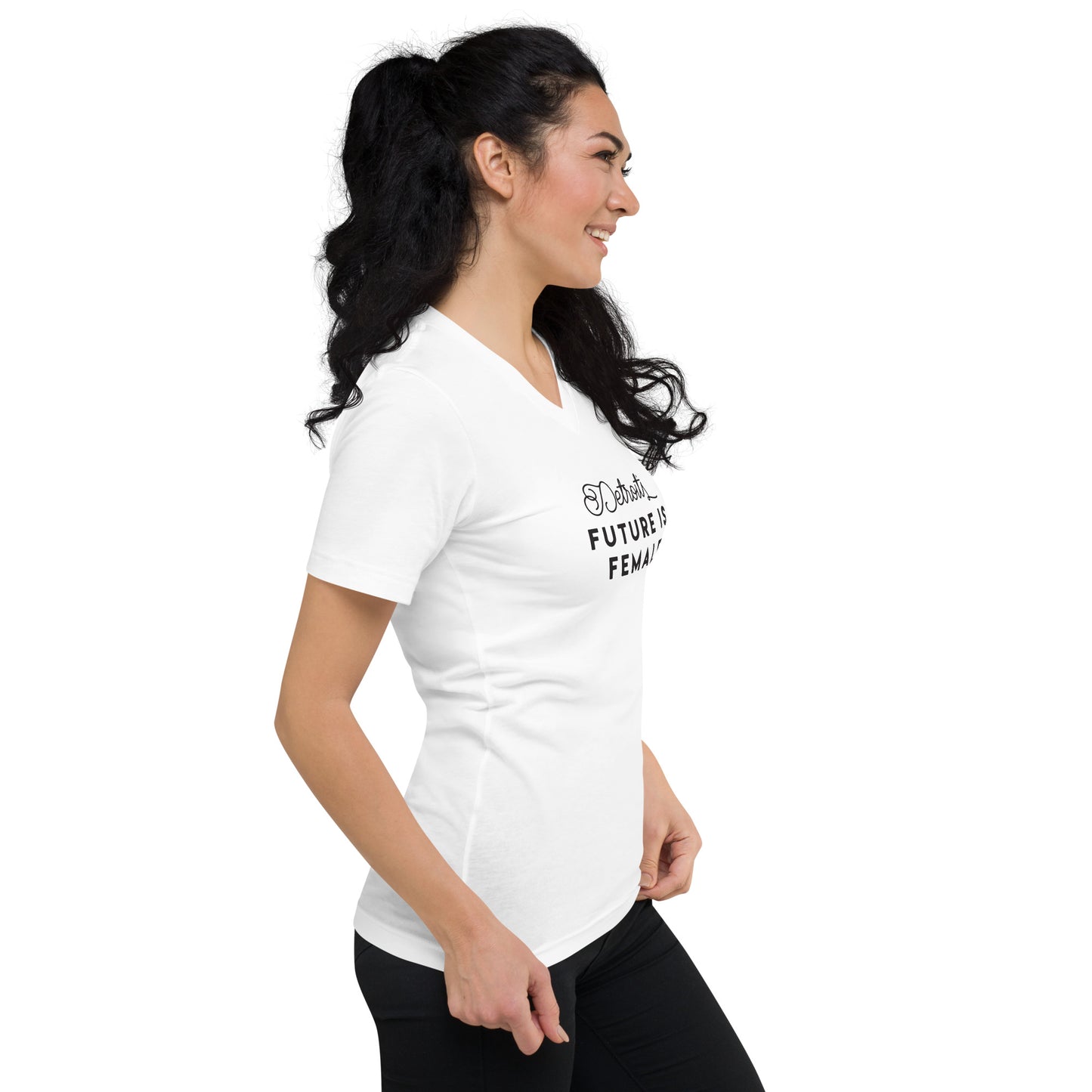 DFF Unisex Short Sleeve V-Neck T-Shirt