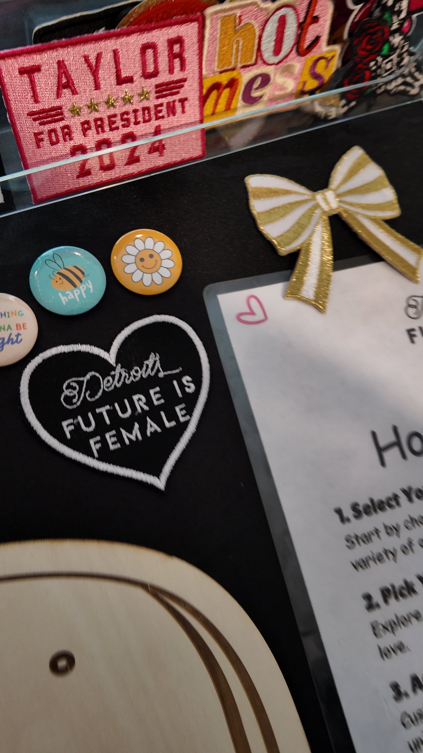 Detroit’s Future Is Female Embroidered Patch