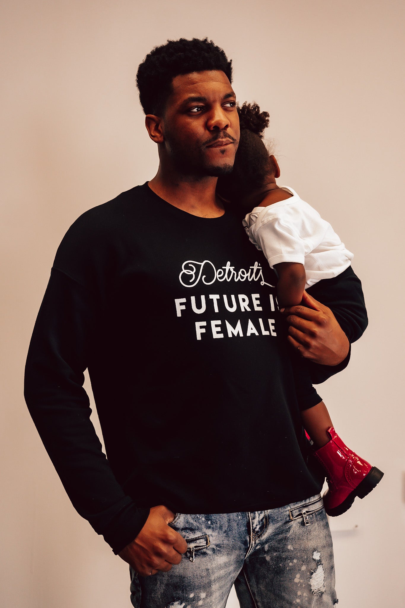 'Detroit's Future is Female’ Classic Sweatshirt