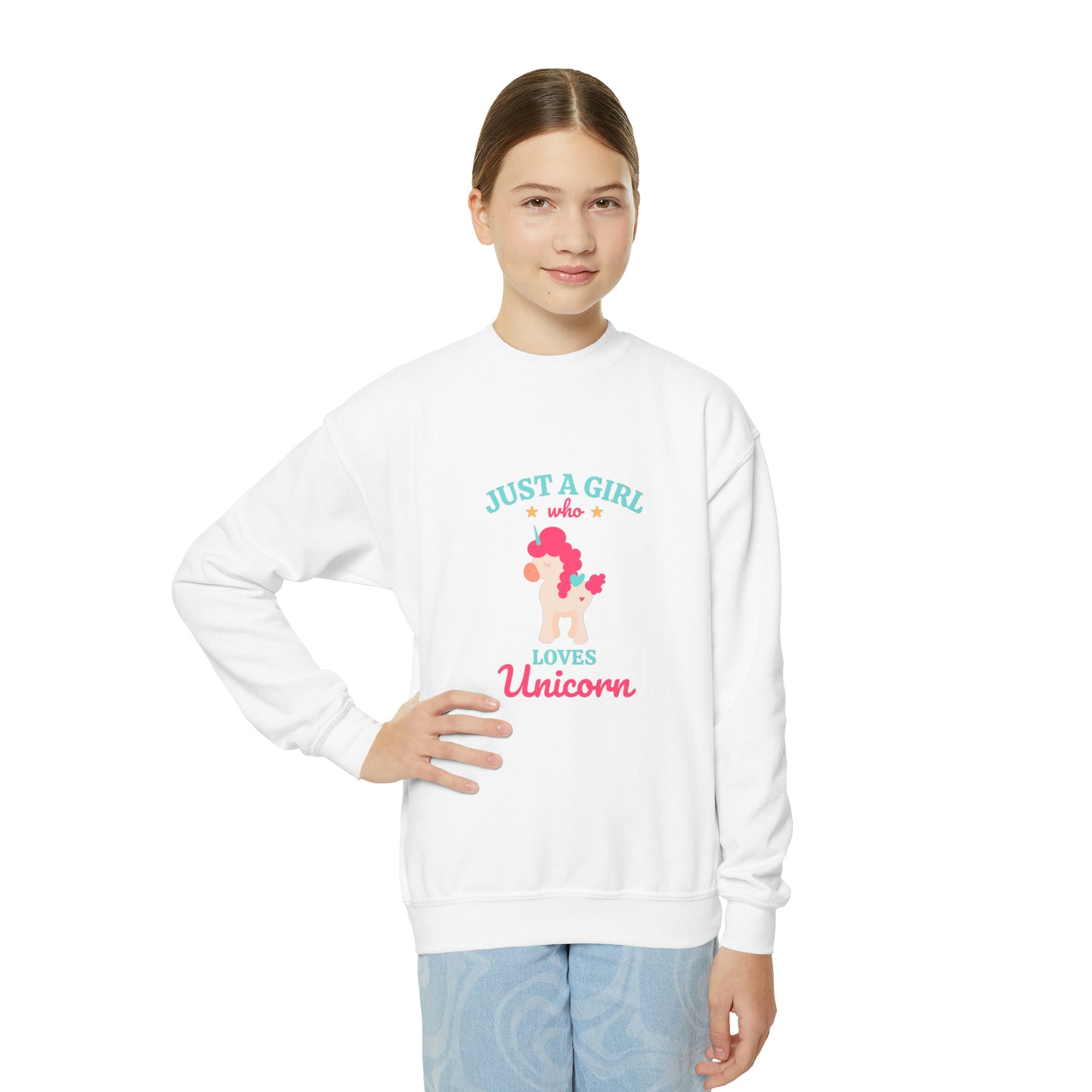 Unicorn Youth Crewneck Sweatshirt