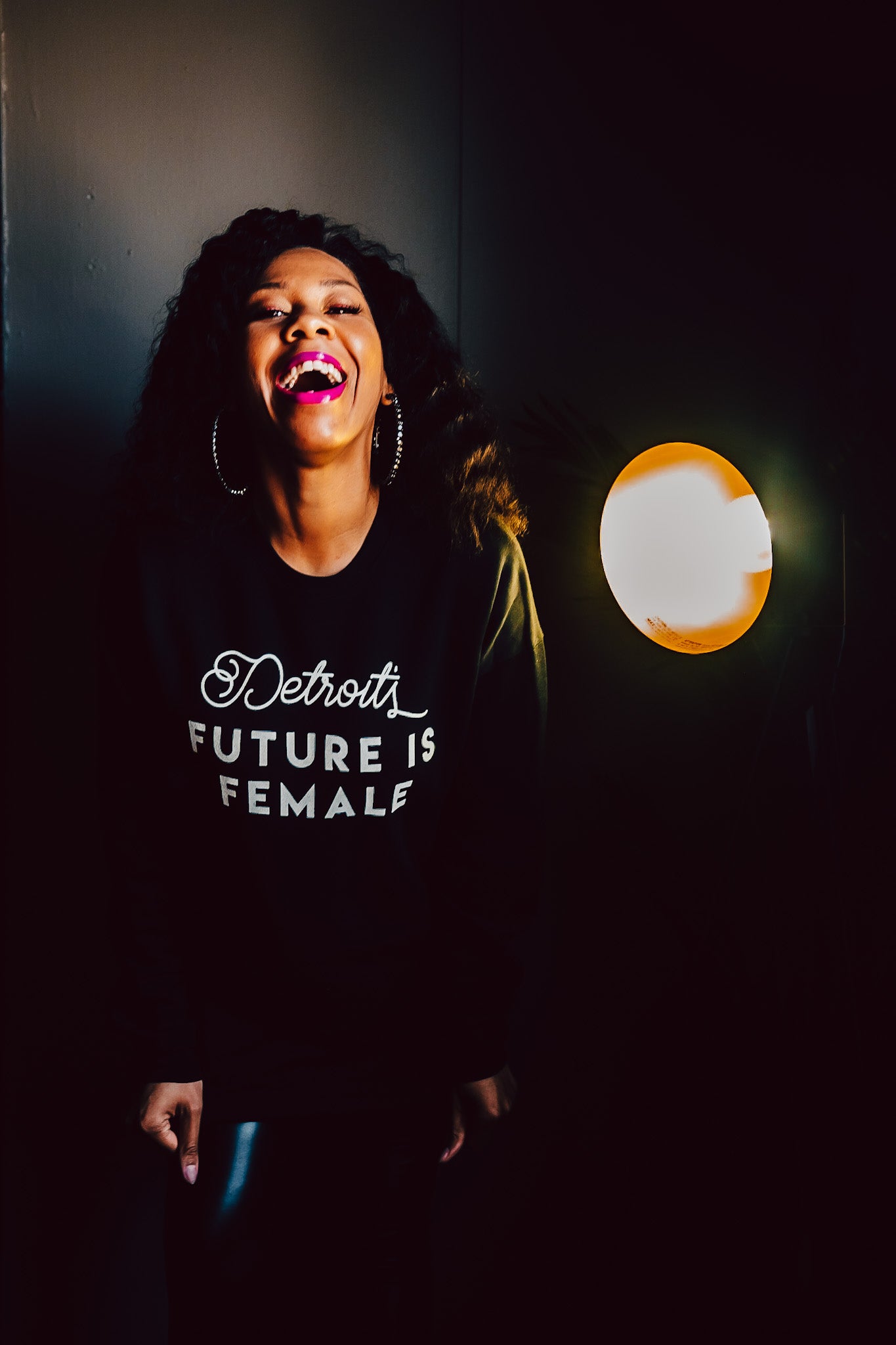 'Detroit's Future is Female’ Classic Sweatshirt