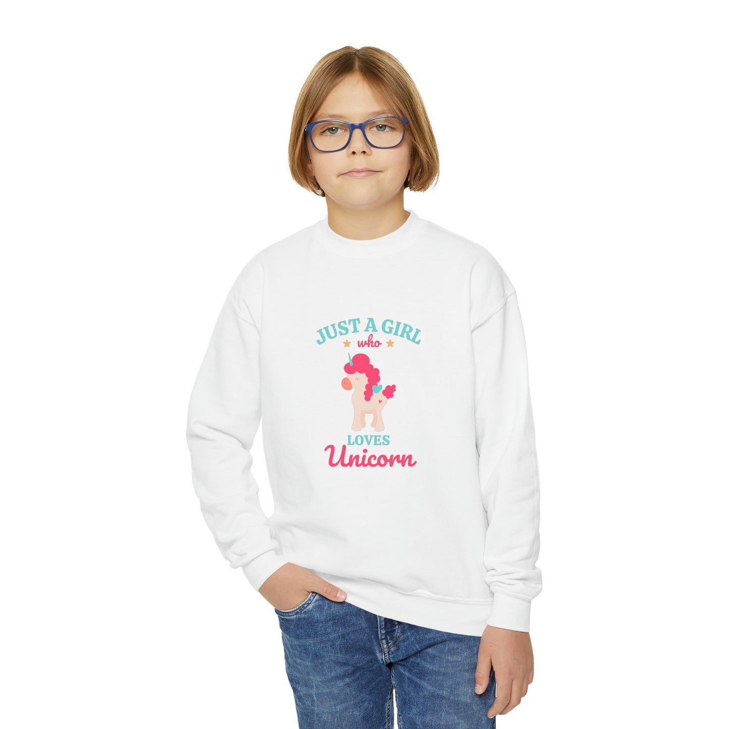 Unicorn Youth Crewneck Sweatshirt