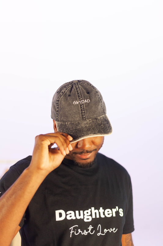 Girl Dad Vintage Cotton Twill Cap