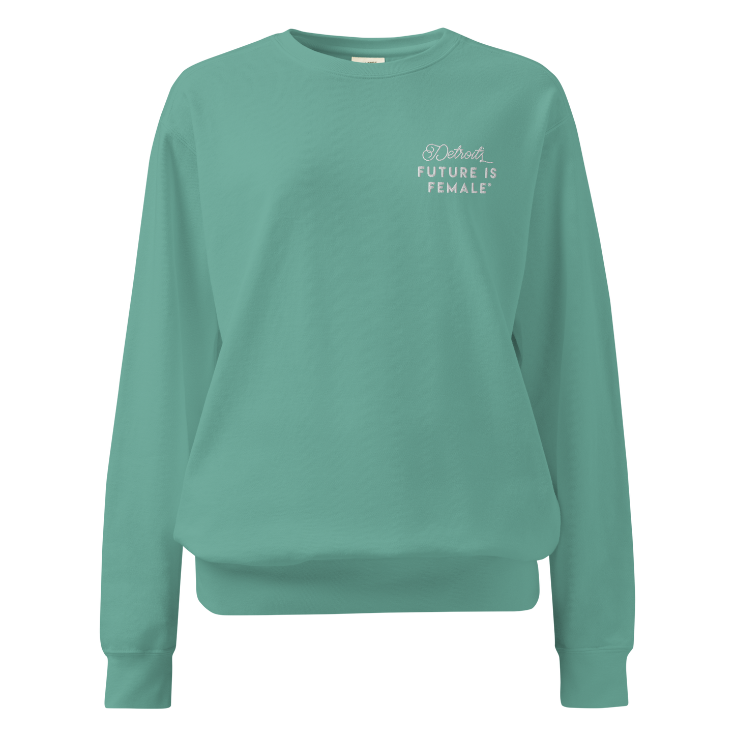 DFF Seafoam Embroidered Unisex Sweatshirt