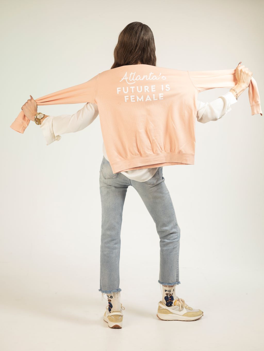 Peachy Crew Sweatshirt (PRE-ORDER)