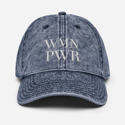 WMN PWR Vintage Cotton Twill Cap